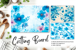 Flower Cutting Board Kitchen Chopping Board Sublimation_73 Product Image 1