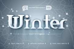 White Frost - Editable Text Effect, Font Style Product Image 3