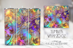 Halloween tumbler 20oz wrap sublimation designs BUNDLE Product Image 11