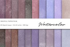 Watercolor Digital Paper Product Image 1