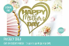 Mothers Day SVG| Mothers Day Cake Topper| Mothers Day Gift Product Image 5