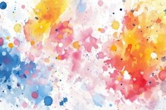Abstract Bold Watercolor Splash Background Wallpaper Product Image 1