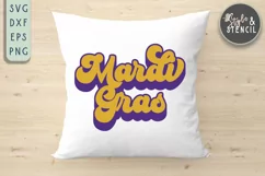 Mardi Gras Retro SVG - PNG, DXF, SVG, EPS, Cut File Product Image 5