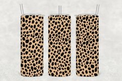 Leopard Texture Tumbler Wrap Sublimation Product Image 1