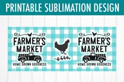 Farmers Market Mug Sublimation | Farmhouse Mug Sublimation Product Image 2