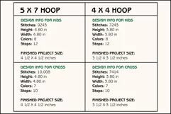 Child of God Coasters - 4 x 4 and 5 x 7 Hoops Product Image 3