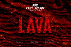 Lava 3d Text Effect Style Product Image 1