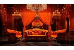 opulent luxury orange background Product Image 1