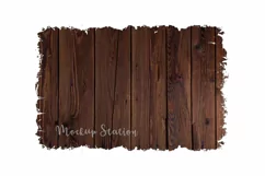 Wood Sublimation Background PNG Bundle, Frame Clip Art Splat - Free Design of The Week Product Image 6