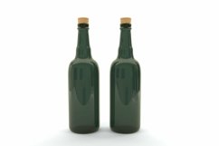 Wine Two Bottle Mockup Product Image 2