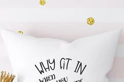 Why fit in when you were born to stand out | Flamingo SVG Product Image 3