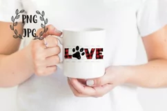 Love Paw sublimation | Love Pet parent | Love dog lover Product Image 3