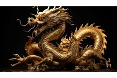 majestic golden dragon Product Image 1
