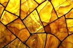 Yellow Stained Glass Panel Background Wallpaper Product Image 1