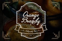 Web Font Orange Brandy Product Image 1