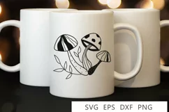 Mushroom svg, Mushrooms png clipart Product Image 7