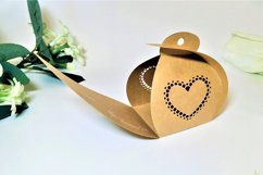 Creative box design, curvy box svg - gift box, treat box svg Product Image 3