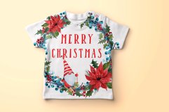 Watercolor Scandinavian Gnome, Christmas clipart Product Image 5