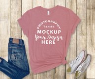 Bella Canvas 3001 mock-up bundle 40 colors Product Image 11