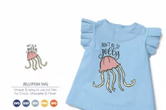 Jellyfish SVG | Ocean SVG | Don't be so Jelly 'SVG Product Image 1