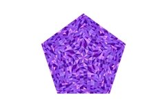 6 Mosaic Pattern Polygons Product Image 4