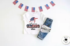 4th of July Sublimation Design | American Flag PNG Design Product Image 2