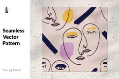 Woman face minimal line style Product Image 1