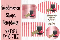 Happy New Year's Sublimation Templates Product Image 1