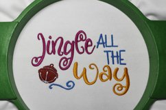 Jingle all the way - Christmas Machine Embroidery Product Image 2