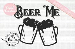 Beer Me Father's Day SVG DXF PNG EPS Cutting Files Product Image 1