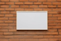 Closeup Commercial Building Fascia Signboard Mockup Product Image 1