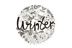 Lettering Winter SVG Product Image 2