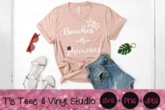 Beaches Svg, Mimosas, Beaches N Mimosas, Summer, Vacation Product Image 1