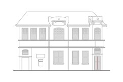 heritage mansion building Product Image 1