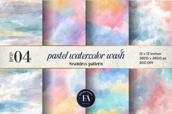 Pastel Watercolor Wash | Soft Abstract Texture Product Image 1