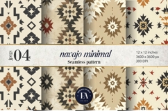 Navajo Minimal Pattern | Minimal Tribal Texture Product Image 1
