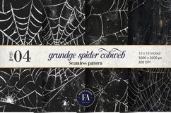 Spooky Grunge Cobweb Digital Papers |Spooky Digital Paper Product Image 1