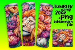 Creative 20oz Tumbler Wrap for Gifts , Leo Product Image 1