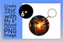 Charming Circle Design Sublimation PNG , Horror Halloween Product Image 1