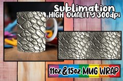 Stylish Polished 3D Quilted Pattern Mug Sublimation 11oz 15o Product Image 1
