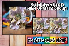 Whimsical Radiance Mug Wrap, 11oz 15oz Sublimation Product Image 1