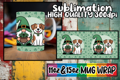 Cozy vibes 11oz 15oz mug wrap, St Patricks Product Image 1