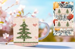 Charming 11oz Mug Wrap Png Design , Holiday Product Image 1