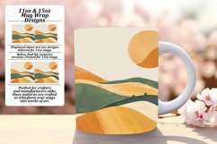 Simple Boho Mug Wrap - Modern Look 11oz 15oz Product Image 1