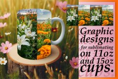 Stunning Nature Mug Wrap Sublimation 11oz/15oz Product Image 1