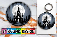 Whimsical Circle Ornaments Design, Winter Product Image 1