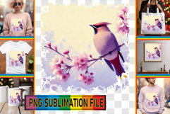 Bright PNG TSHIRT Ideas, Birds Product Image 1