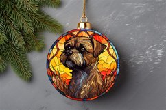 Border Terrier Dog Stained Glass - 04 Variations Product Image 2