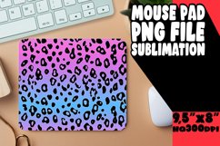 Glittering Leopard Print Mouse Pad Design Patterns PNG Product Image 1