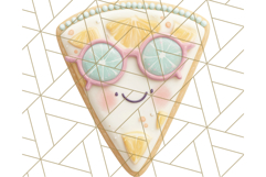Summer Cookie Character PNG, Cute Beach Clipart Tropical Png Product Image 2